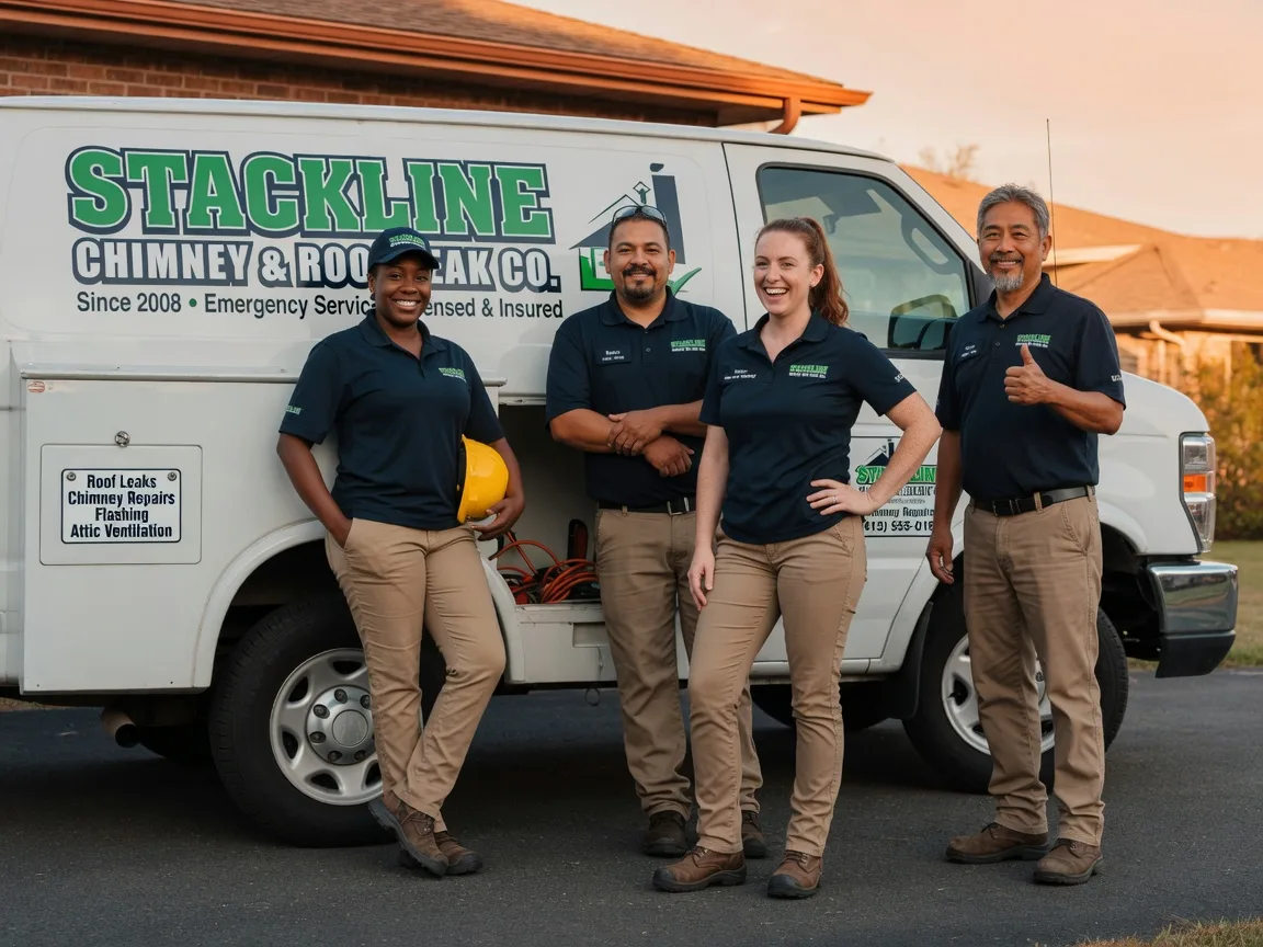 Chimney flashing repair company in Worth, IL
